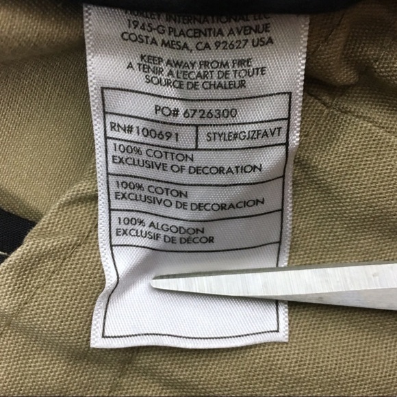 HURLEY Utility Jacket Moto Crop Canvas Asymmetrical Military Minimalist Small - Picture 9 of 12